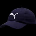 Miniatyrbild 1 av 4: PUMA Keps mörkblå för kvinnor och män - Essential Cap Peacoat-Big Cat 208624