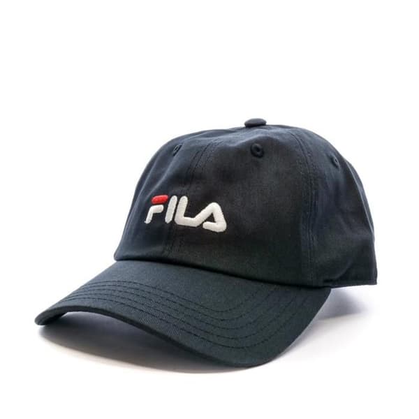 Keps med linjär logotyp Fila Bergen Dad - månlös natt - TU