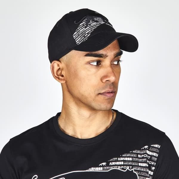 Casquette BYRON en storlek unik svart
