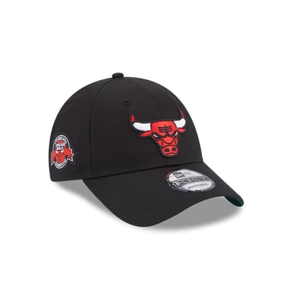 9forty Chicago Bulls Side Patch Cap - svart - TU