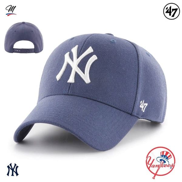 New York Yankees MLB basebollkeps - timmerblå - Vuxen - Herr