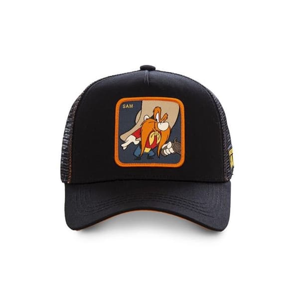 Casque - Capslab - Looney Tunes - Sam pirat - Vuxen - Polyester - Svart