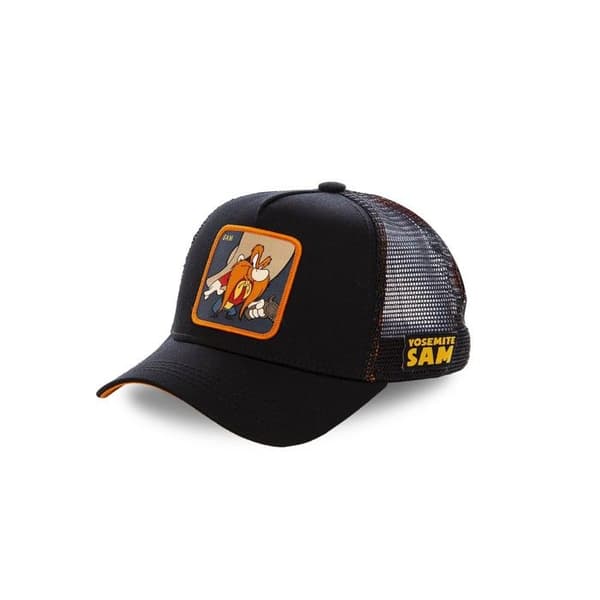 Casque - Capslab - Looney Tunes - Sam pirat - Vuxen - Polyester - Svart
