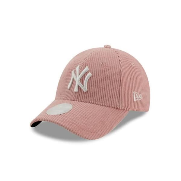 Casquette - NEW ERA - FASHION CORD 9FORTY NEYYAN - Rosa - Böjd skärm - Justerbar