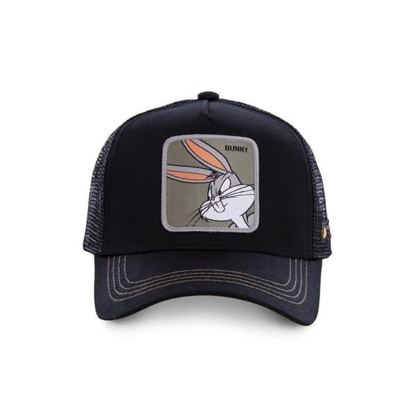 Capslab Keps för Män & Kvinnor LOONEY TUNES, justerbar Truckerkeps LOONEY TUNES - PE19, - Svart (huvudomkrets 55,5 till 60 cm)