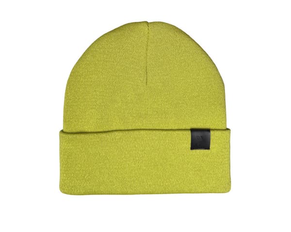 Vinterhatt i bomull - Lime One Size