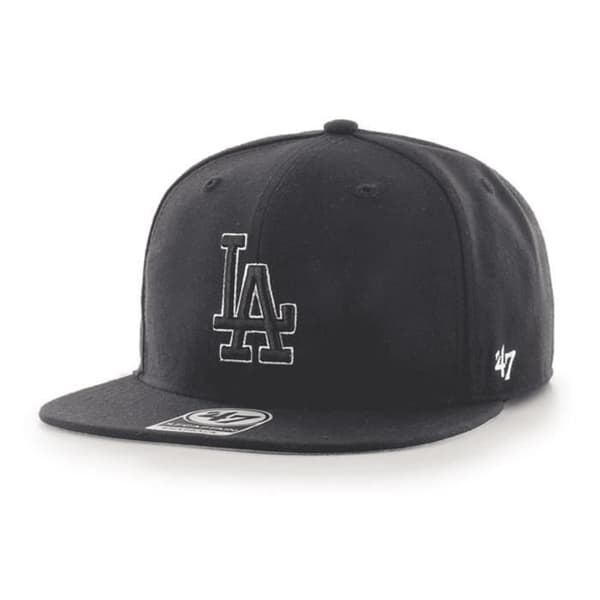 Keps - 47 BRAND - MLB LOS ANGELES DODGERS - NO SHOT CAPTAIN - Svart - Sommar - Urban