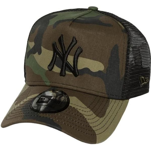Trucker Keps - New Era - NY Yankees - Kamouflage - Justerbar - Mesh