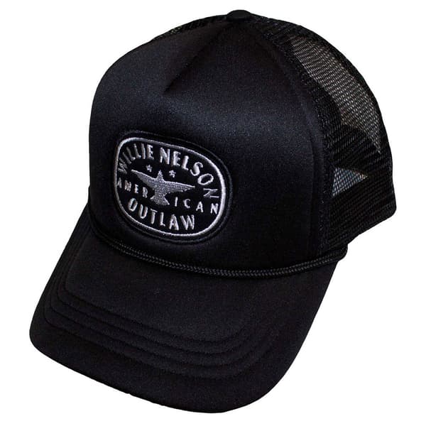 Willie Nelson Outlaw Trucker Baseball Cap One Size
