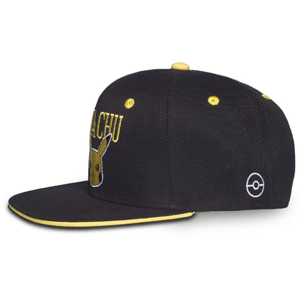 Pokemon Angry Pika Snapback Baseball Cap One Size