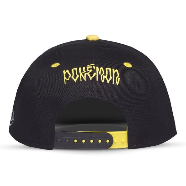 Pokemon Angry Pika Snapback Baseball Cap One Size