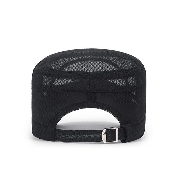 INF Åndbar Flat Top Hat Sort