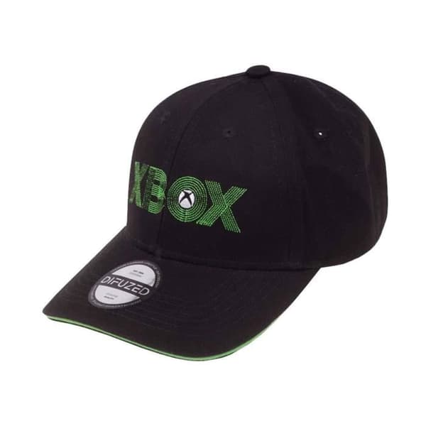Xbox Baseballkeps Vit Bokstäver Klassisk Logotyp Ny Officiell Svart