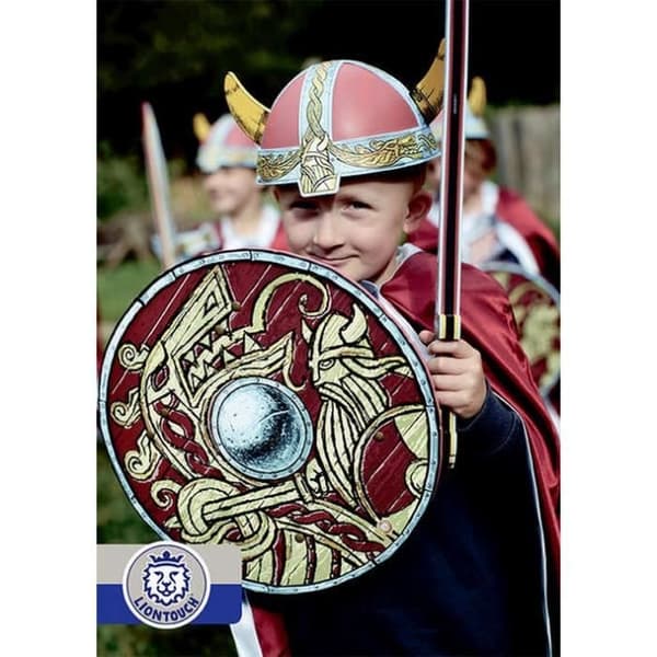Vikingahjälm för barn - LIONTOUCH - Röd - Inredning - 3 år och uppåt