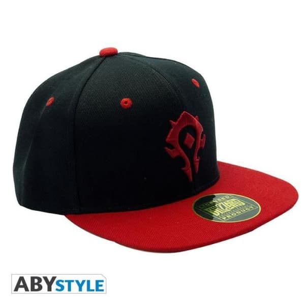 WORLD OF WARCRAFT - Snapback keps - Svart &amp; Röd - Horde