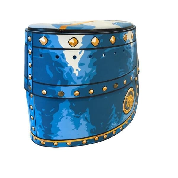 Golden Lion Knight Helm - LIONTOUCH - För barn från 3 år och uppåt - Blå - Utomhusbruk