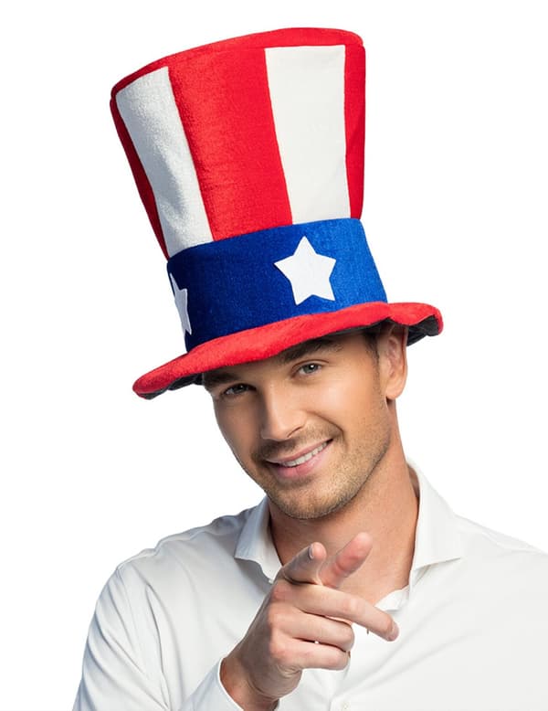 Tophat USA til voksne.Size-One size