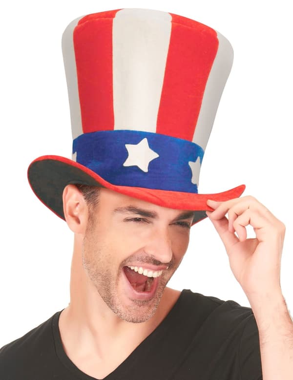 Tophat USA til voksne.Size-One size