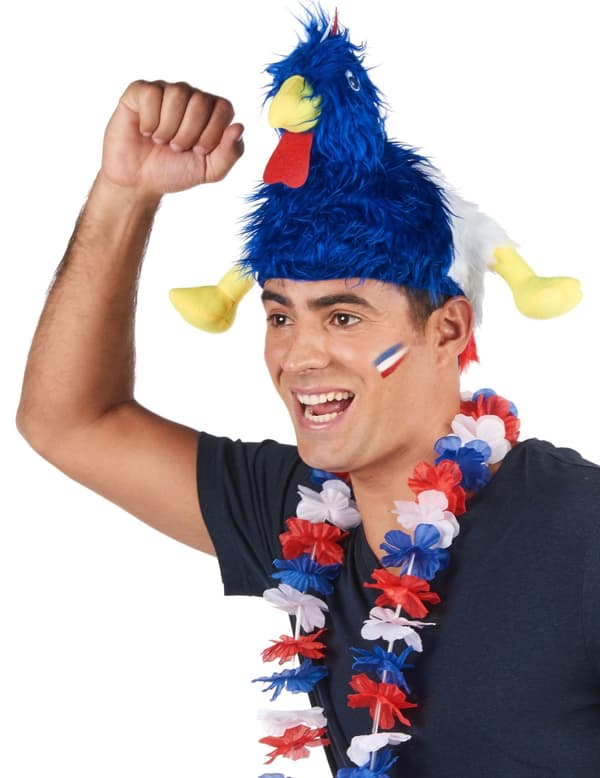 Hane-hat fransk fan voksen.Size-One size