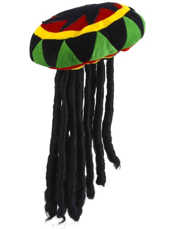 Rastamössa med dreadlocks - Hattar för vuxna.Size-One size