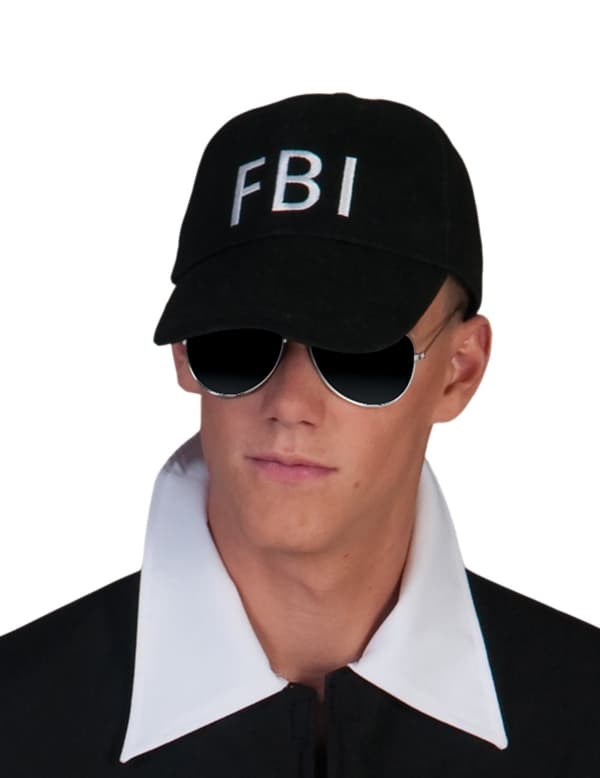 FBI-keps för vuxna.Size-One size