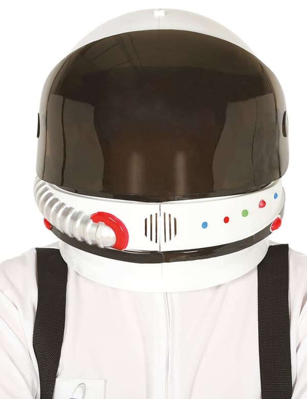 Astronauthjelm for voksne, avtakbar visir.Size-One size