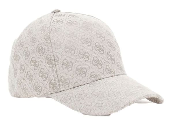 Keps - GUESS - Duvlogo - Ljusgrå - 100% polyester - Unisex