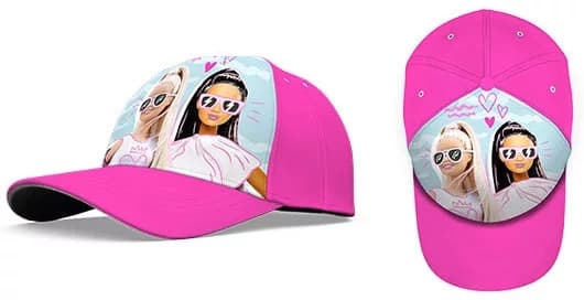 Keps Barbie Rosa
