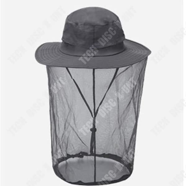 TD® Summer Outdoor Solskyddshatt Mesh Skyddsmask Fiskehatt Fiskarhatt Antimygghatt