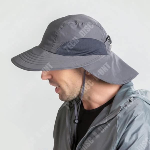 TD® Sommarsolhatt Solhatt med stor brätte Dam Friluftshatt Solhatt