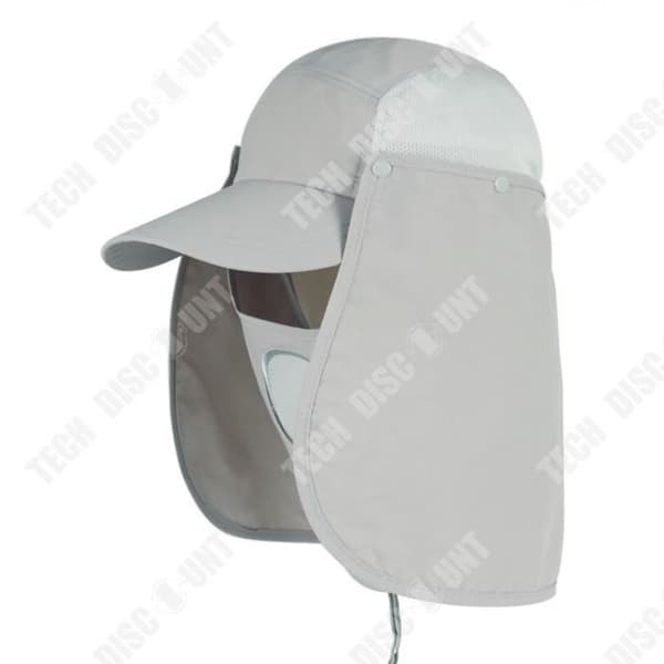 TD® utomhussolskyddshatt 360 fiskekeps Skyddsbaseballkeps
