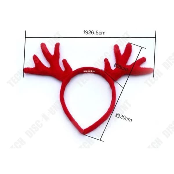TD® ren pannband rådjur kostym öron jul kvinna flicka man bebis pojke pannband hatt kostym cosplay unisex tillbehör