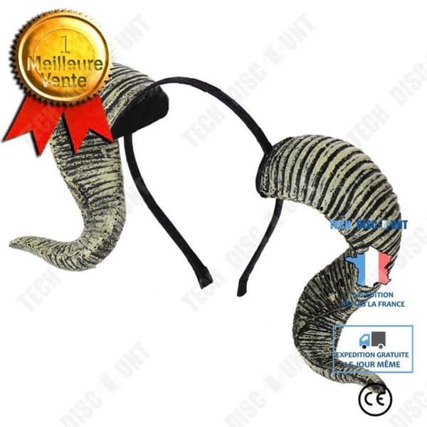 TD® Halloween Pannband Carnival Scen Roliga rekvisita Huvudbonader Pannband Horn Huvud Smycken Bekväma att bära