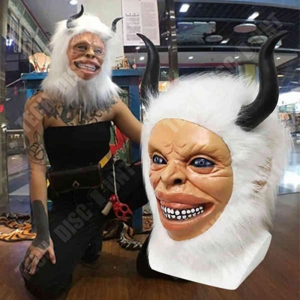 TD® Halloween huvudbonader snögubbe snömonster snö komask Tibetansk helig konst prestandarekvisita party rap mas