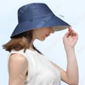 Miniatyrbild 4 av 4: TD® Outdoor solhatt fiskarhatt kan vara dubbelsidig med anti-ultraviolett vikbar bred brätte alla m