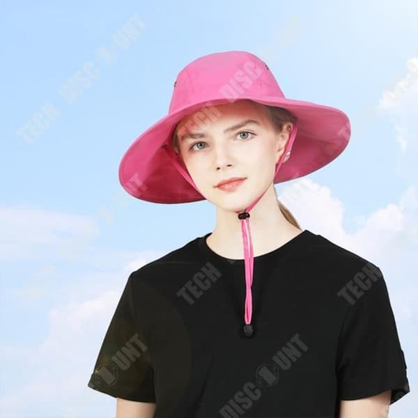 TD® Solskyddshatt semesterfiske utomhus unisex solhatt med bred brätte anti-stänkvatten