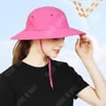 Miniatyrbild 2 av 4: TD® Solskyddshatt semesterfiske utomhus unisex solhatt med bred brätte anti-stänkvatten