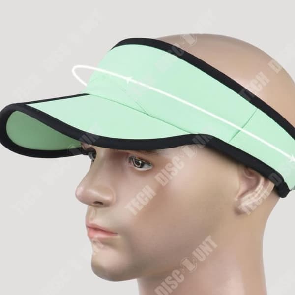 TD® våren och sommaren nya män och kvinnor utomhus sport toppade mössa löpning mode tom topp hatt hopfällbar