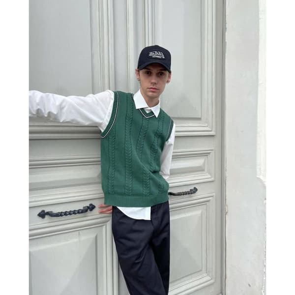 Von Dutch Keps för män och kvinnor, LOFB truckerkeps, justerbar med strapback / spänne - svart (huvudomfång 55, 5 till 60 cm)