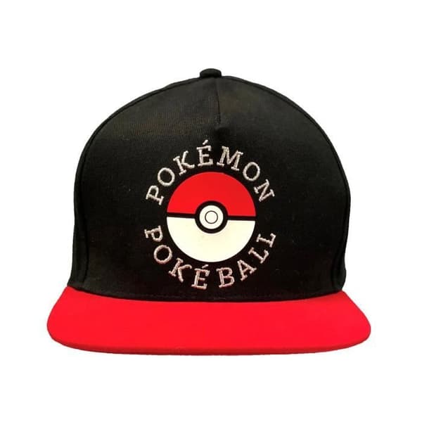 Keps - POKEMON - Pokeboll - Svart - Bomull - Unisex