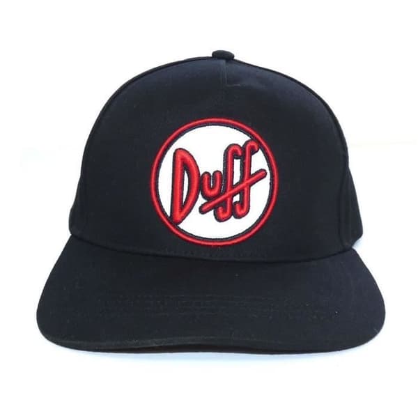 The Simpsons Cap - Duff - Svart, röd och vit