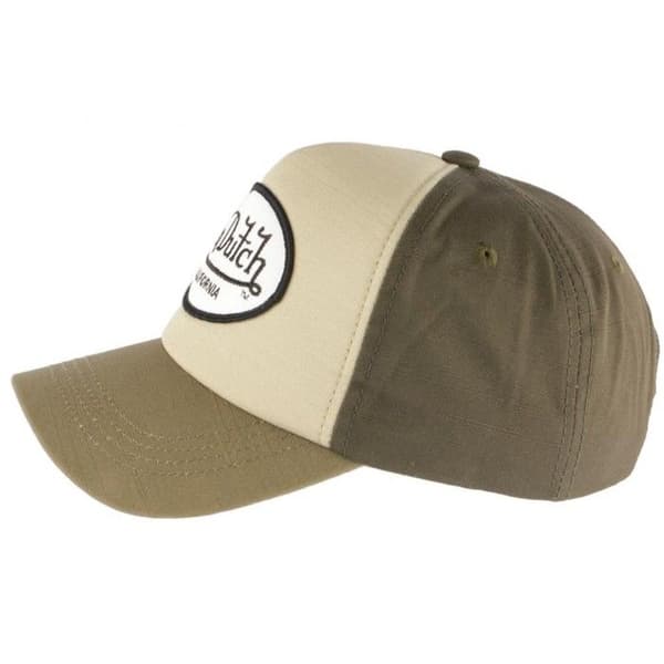 Baseballkeps - Von Dutch - Jacks - Brun - Beige - 100 % bomull