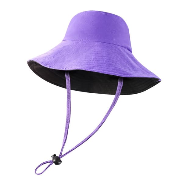 Hat Solhat Mesh Cap med bred skygge - Lilla