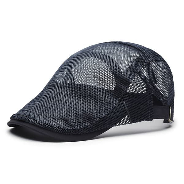 INF Snygg sommar mesh solskydd baseballkeps Marinblå