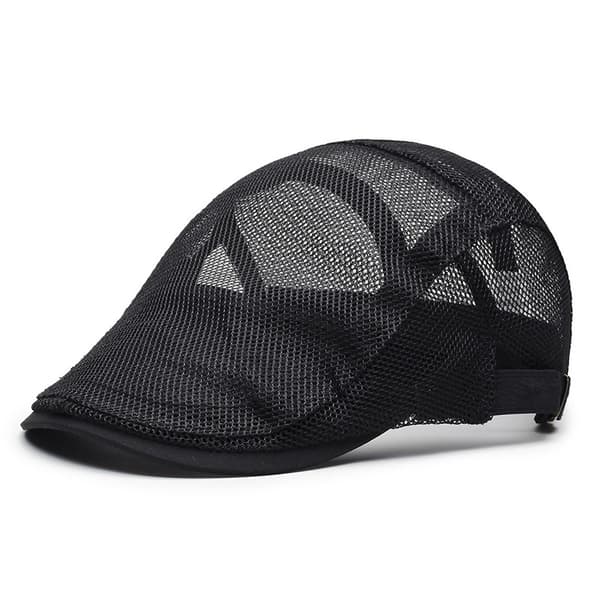 INF Snygg sommar mesh solskydd baseballkeps Svart