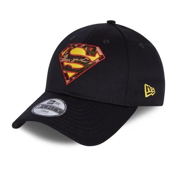 Barnkeps - New Era - 9FORTY - Superman - Mörkblå - 4/6 år - Justerbar
