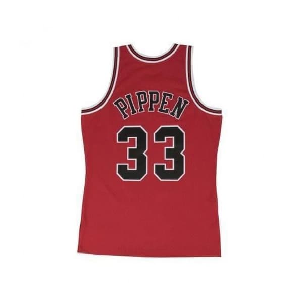 T-shirt - MITCHELL &amp; NESS - Chicago Bulls - Röd - Sportkläder - Vuxen Man
