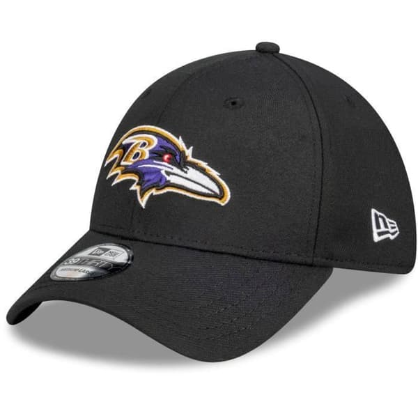 Casquette 39THIRTY - New Era - Baltimore Ravens - Svart - Stretch Fit - Sportkläder