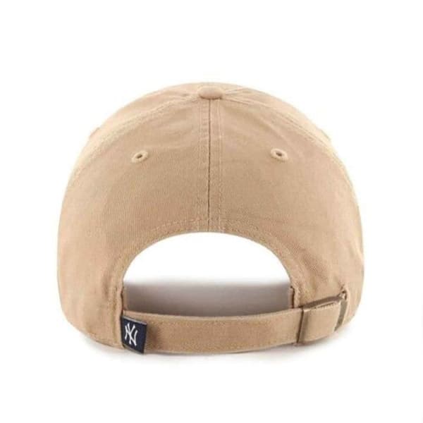 Avslappnad keps - 47 Brand - New York Yankees - Beige - 100% Bomull - Justerbar