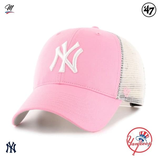 Casque - 47 MLB - NY Yankees - Branson MVP - Rosa - Bomull/Polyester - Justerbar